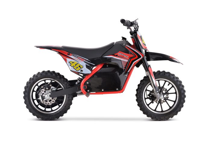 500W Gazelle Elektro Midi Dirtbike rot bei Serag AG 5