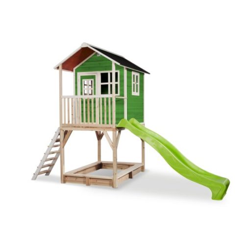 Holzspielhaus Von Exit Toys EXIT Loft 700 Gruen Bei Serag AG 1