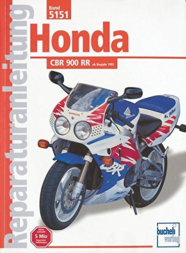 Reparaturanleitung Band 5151 Honda CBR 900 RR Ab 1992 Bei Serag AG