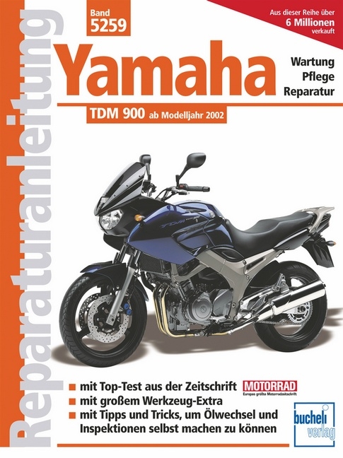 Reparaturanleitung Band 5259 Yamaha TDM 900 Ab 2002 Bei Serag AG
