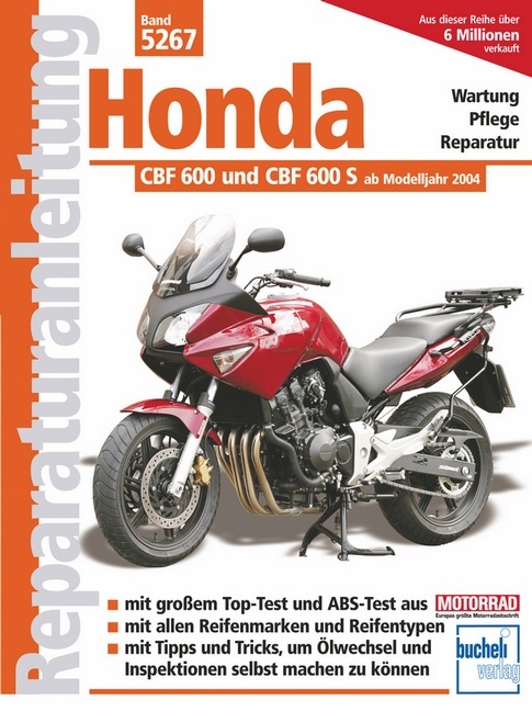 Reparaturanleitung Band 5267 Honda CBF 600 600 S Ab 2004 Bei Serag AG