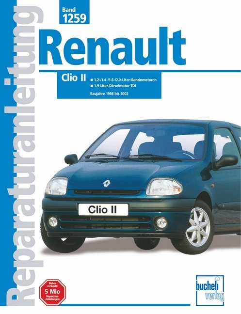 Reparaturanleitung Band 1259_Renault Clio 2 1998-2002_bei Serag AG