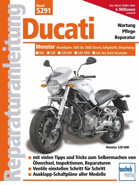 Reparaturanleitung Band 5291 Ducati Monster Ab 2005 Bei Serag AG