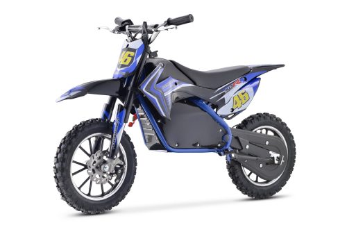 500W_Gazelle_Elektro_Midi Dirtbike_36V8AH_LI-ION BATTERIE_blau_bei Serag AG